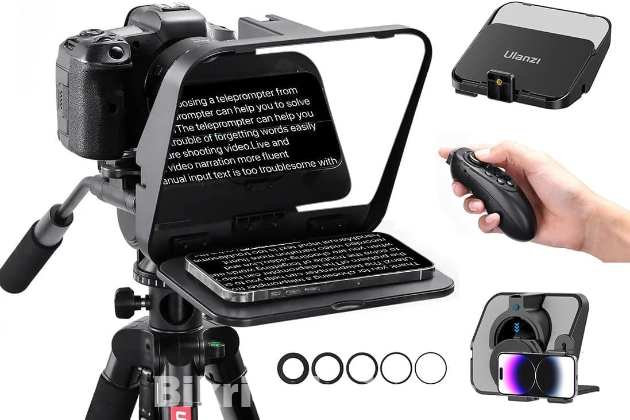 ULANZI RT02 Universal Teleprompter for Camera,